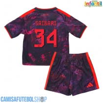 Camisa de time de futebol Bayern Munich Ismael Saibari #34 Replicas 3º Equipamento Infantil 2026-27 Manga Curta (+ Calças curtas)